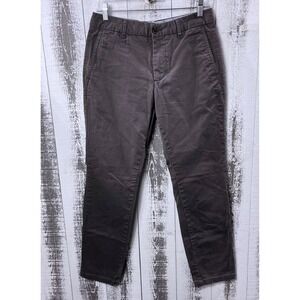 Perk Chino Pants Men's 30/30 Slim Fit Stretch Twill Gray
